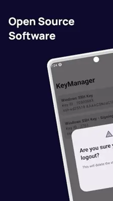 KeyManager android App screenshot 1