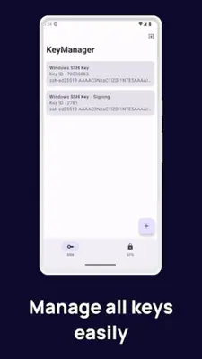 KeyManager android App screenshot 3